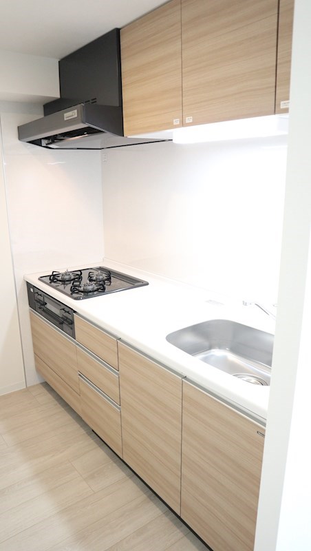 3口ガスコンロ付き！