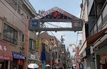 ショッピング施設：遊座大山商店街　285m