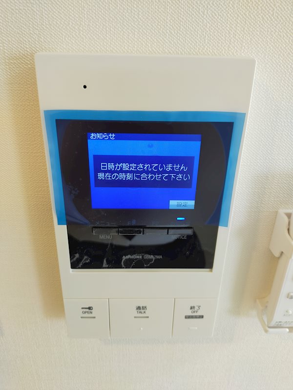 モニター付きインターホン
