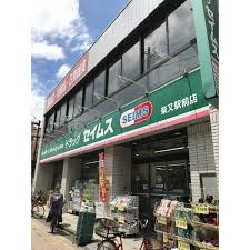 ドラッグストア：ﾄﾞﾗｯｸﾞｾｲﾑｽ 柴又駅前店　575m