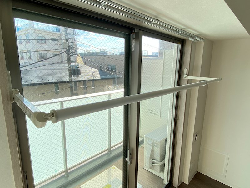 雨の日も便利！室内物干し☆