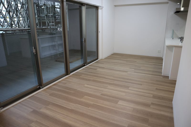 15.2帖の広々としたリビングですので家具の配置にも困りません。