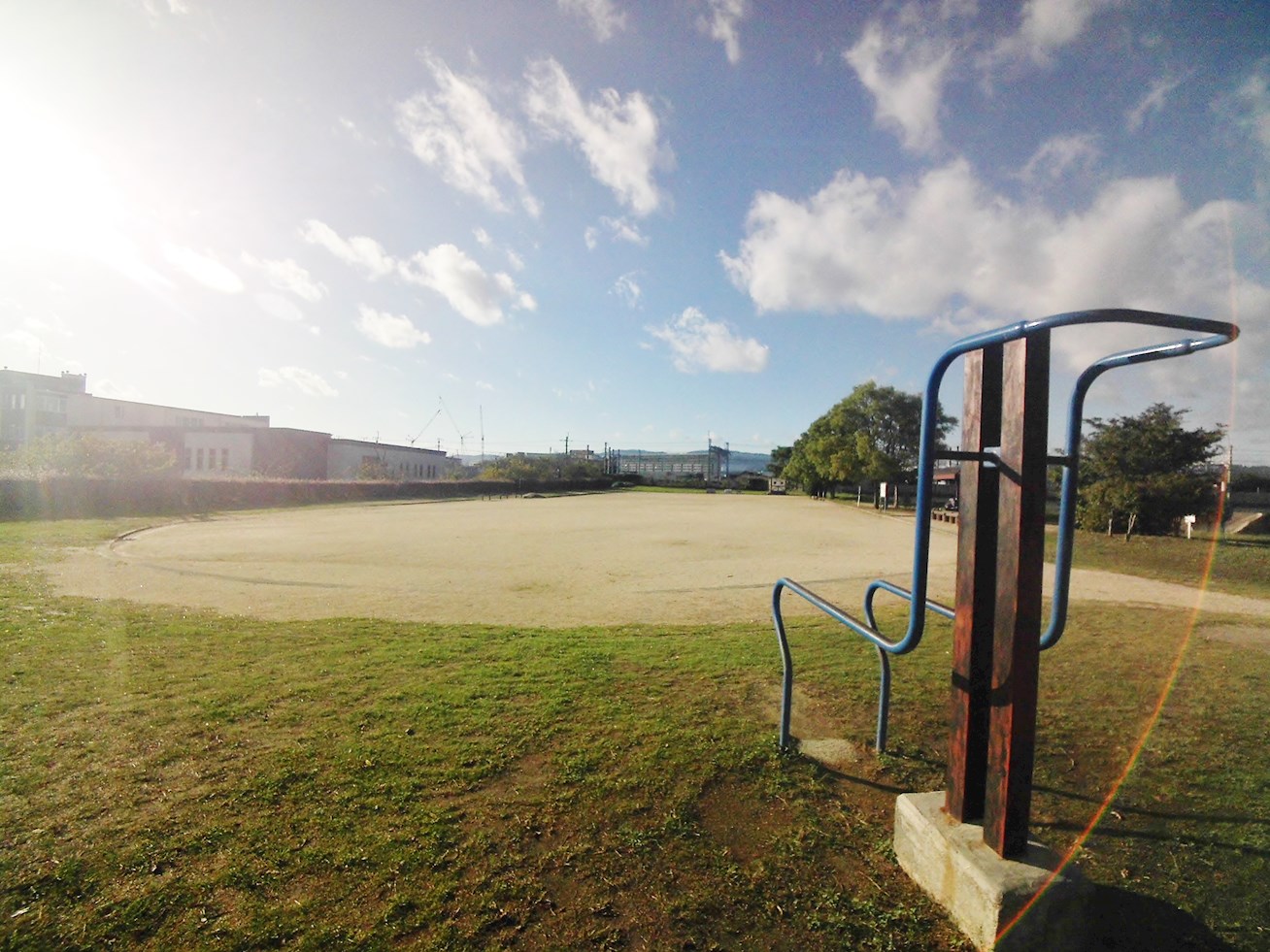公園：安威川河川敷公園　504m