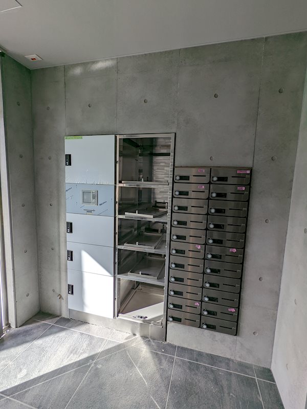 メール、宅配Box