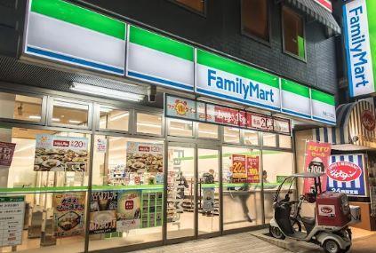 コンビ二：ﾌｧﾐﾘｰﾏｰﾄ月島二丁目店　1941m