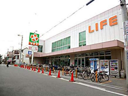 スーパー：ﾗｲﾌ 新深江店　326m
