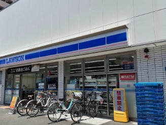 コンビ二：ﾛｰｿﾝ 板橋赤塚新町一丁目店　486m
