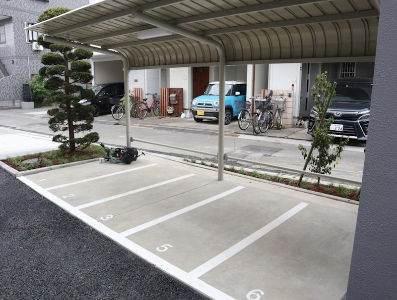 バイク置き場
