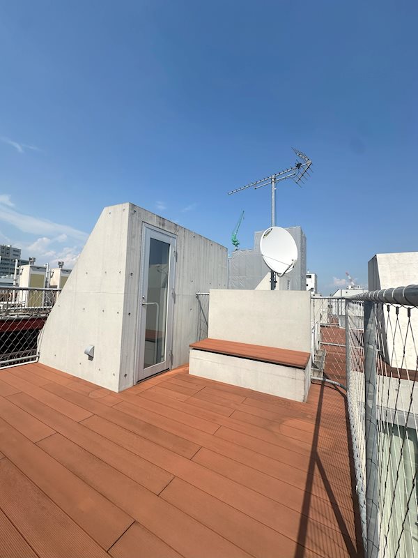 屋上テラス