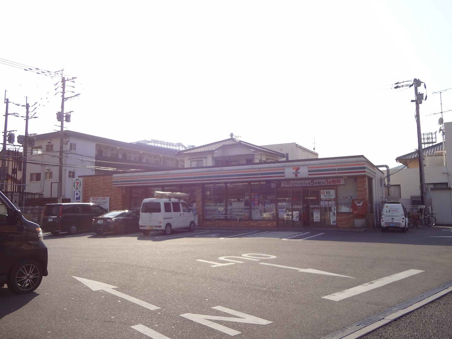 コンビ二：ｾﾌﾞﾝｲﾚﾌﾞﾝ 福岡原5丁目店　490m
