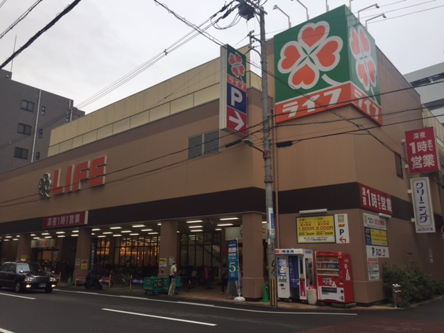 スーパー：ﾗｲﾌ 西大橋店　430m