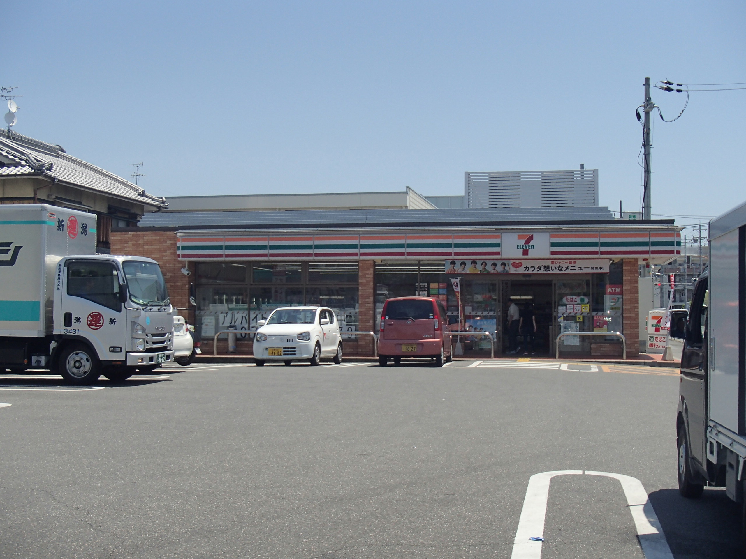 コンビ二：ｾﾌﾞﾝｲﾚﾌﾞﾝ 新千本祥鳥橋店　230m　近隣