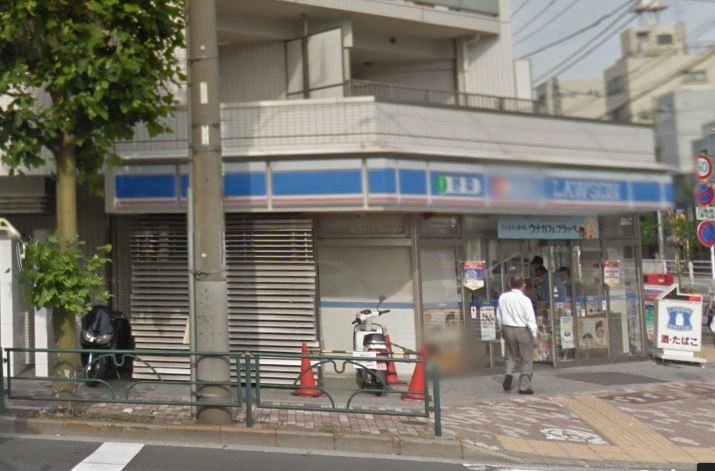 コンビ二：ﾛｰｿﾝ 石原四丁目店　105m