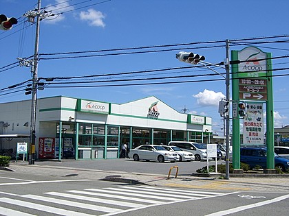 スーパー：Aｺーﾌﾟ 玉手店　1301m