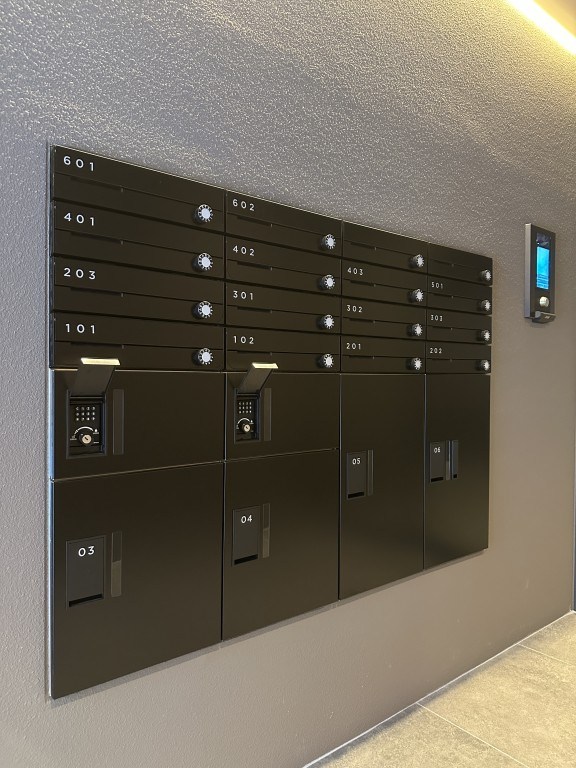 メール、宅配Box