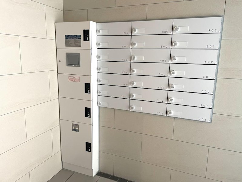 メール、宅配Box