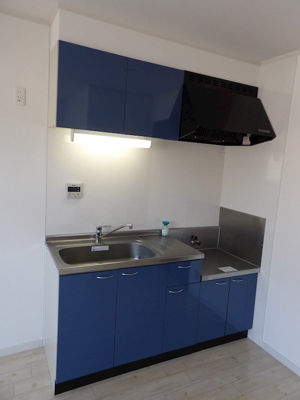 ２口ガスコンロ設置可能です。