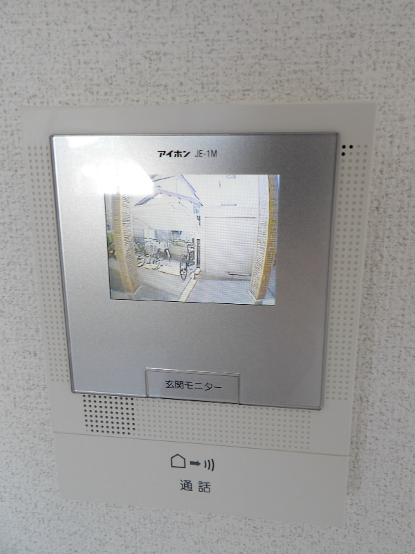 TVモニターインターホンで安心。