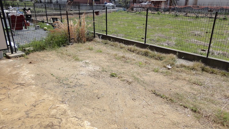 専用庭ではガーデニングや家庭菜園等オリジナルで楽しんでいただけます！