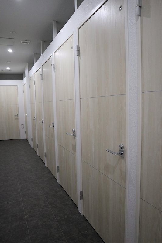 1階にトランクルーム装備。一室無料です（区画指定あり）