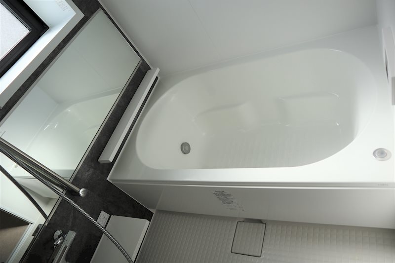 ゆったり浸かれるお風呂。