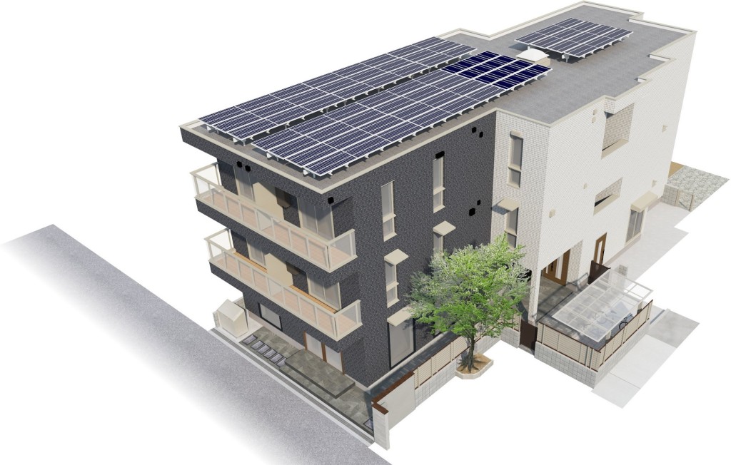 完成予想図（外観）