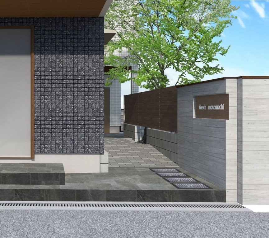 完成予想図（エントランス）