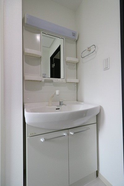 シャワー付洗面化粧台