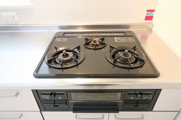 3口ガスコンロです。