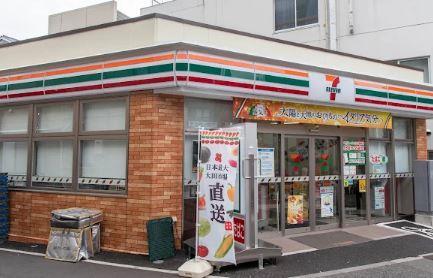 コンビ二：セブンイレブン　新宿舟町　264m
