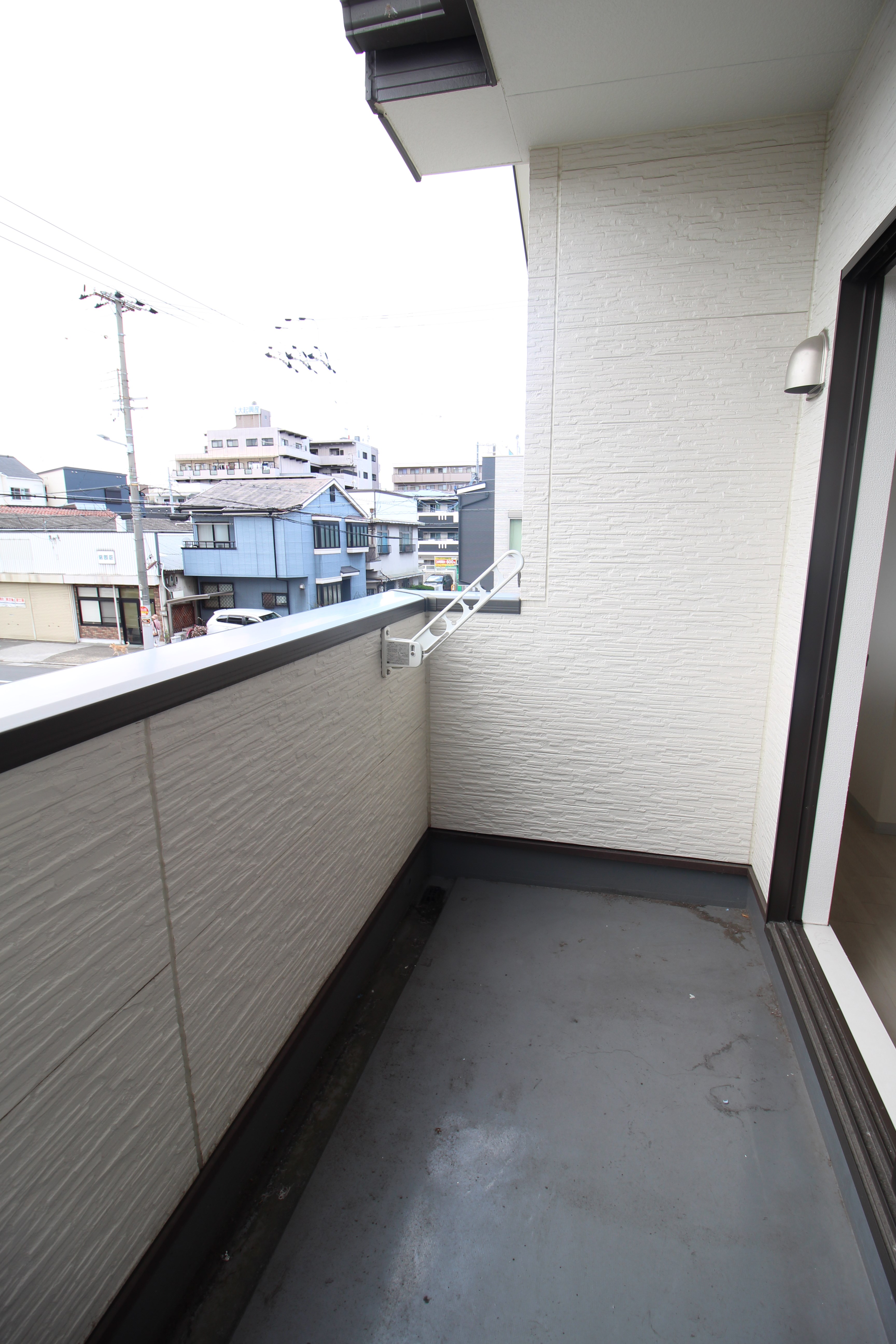 南向きベランダ