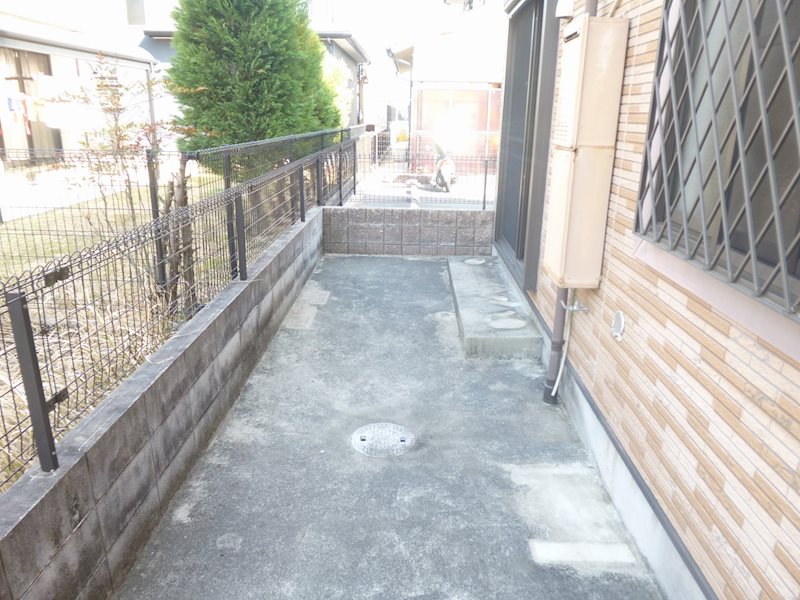 1Fは専用庭です。