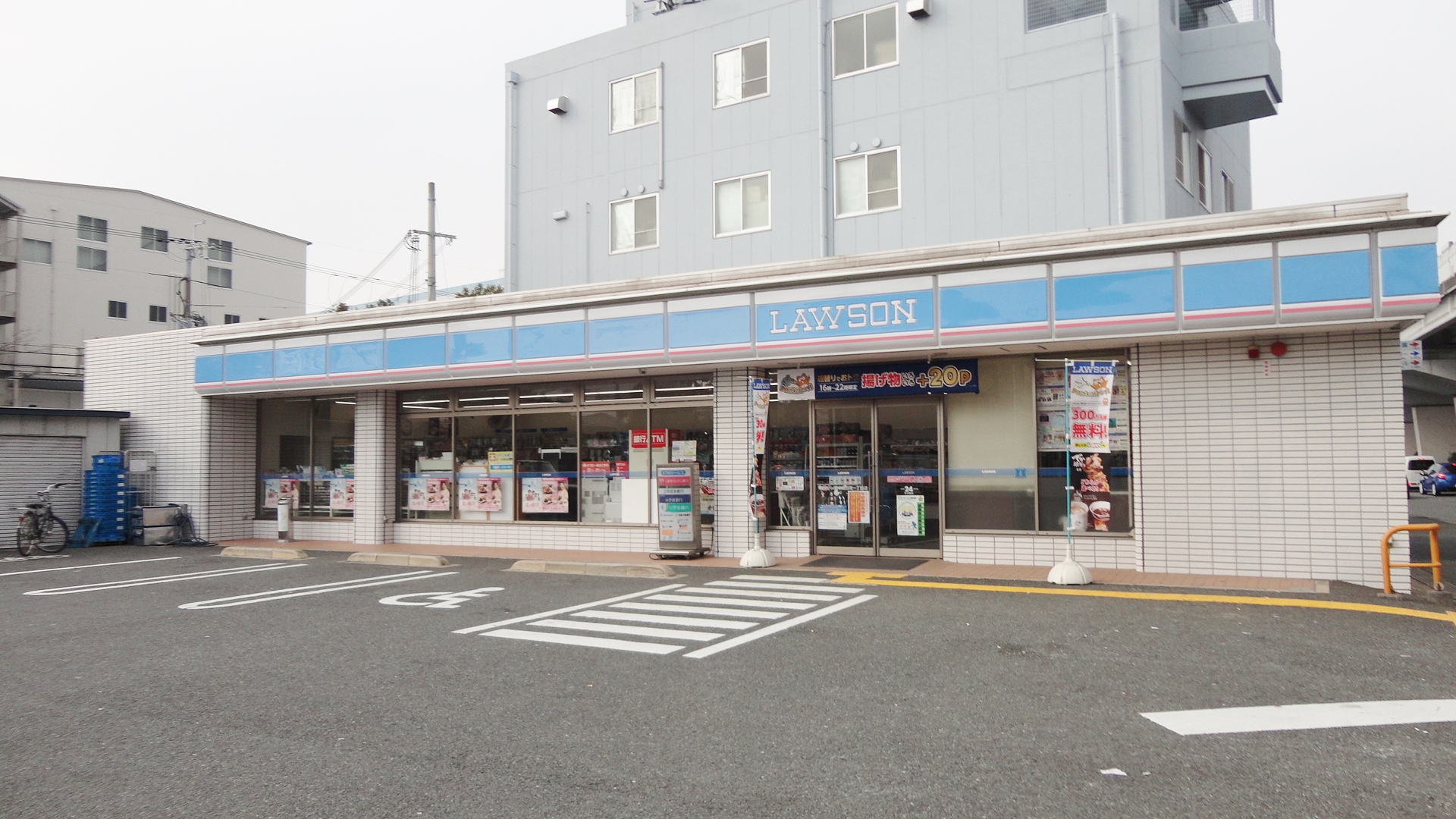 コンビ二：ﾛｰｿﾝ 豊中原田南一丁目店　2517m