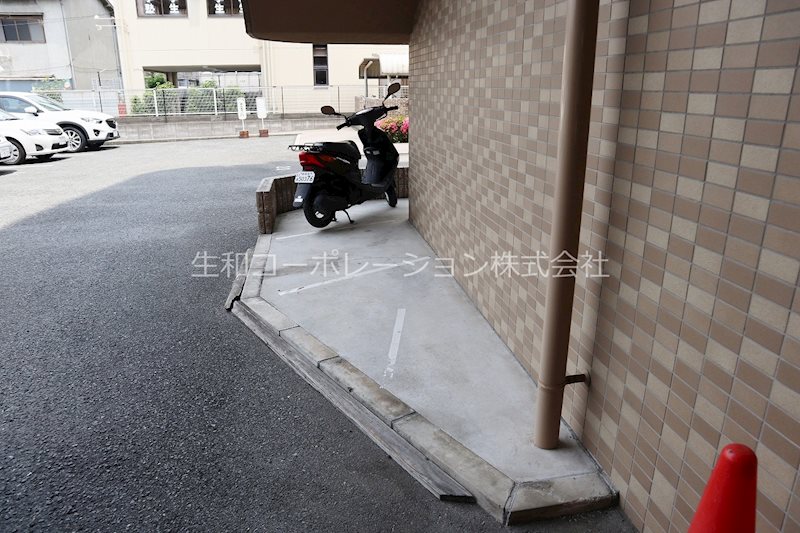 バイク置き場