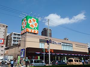 スーパー：ﾗｲﾌ 玉造店　264m