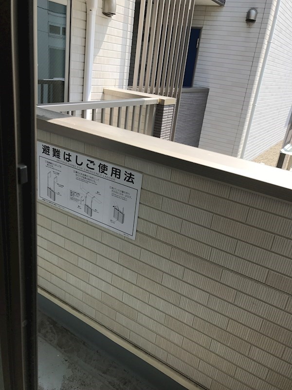 南向きバルコニー