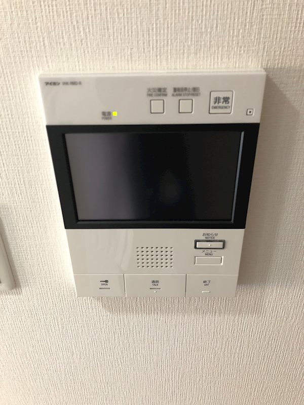 TVモニター付きインターホン