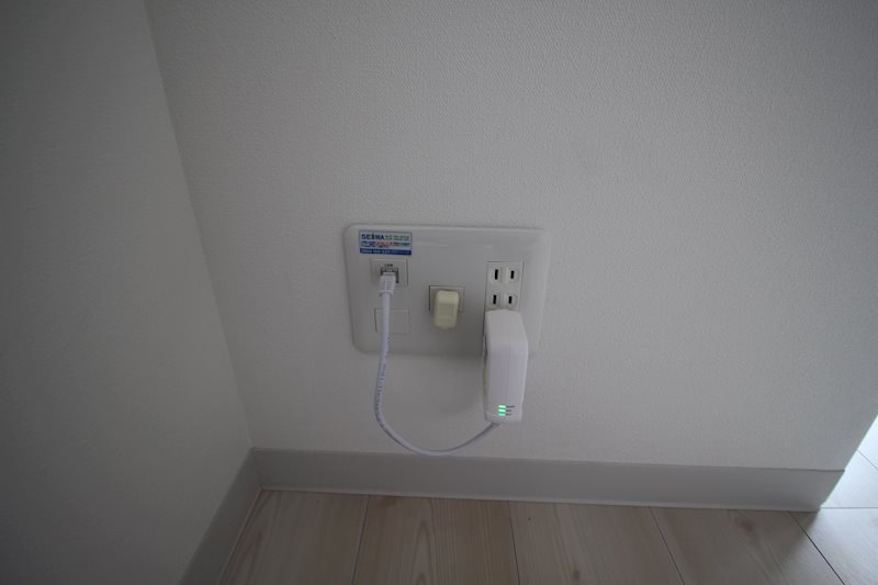 Wi-Fiルーター設置済み