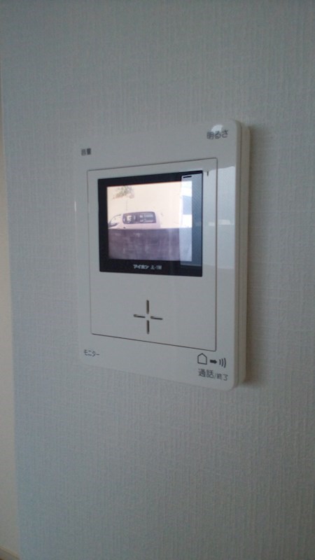 テレビモニターインターホン。