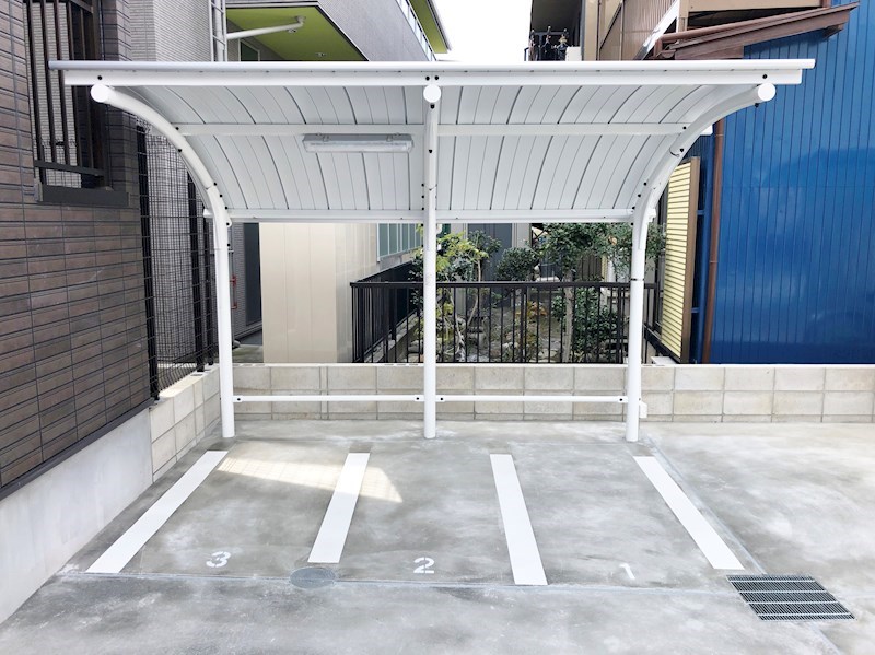バイク置き場