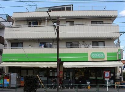 スーパー：ｺｰﾌﾟみらい ﾐﾆｺｰﾌﾟ松庵店　505m