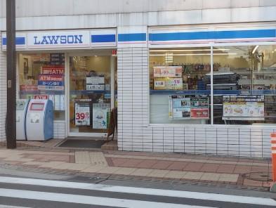 コンビ二：ﾛｰｿﾝ 三鷹台駅前店　506m