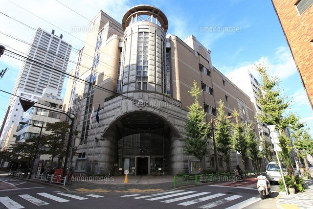 役所：日本橋区民ｾﾝﾀー　421m